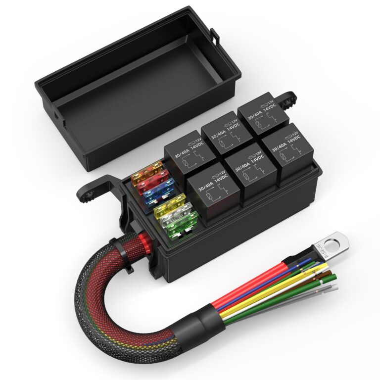 Auto Modified Fuse Relay Box 汽车用电电路 改装加装 继电器盒 (2)